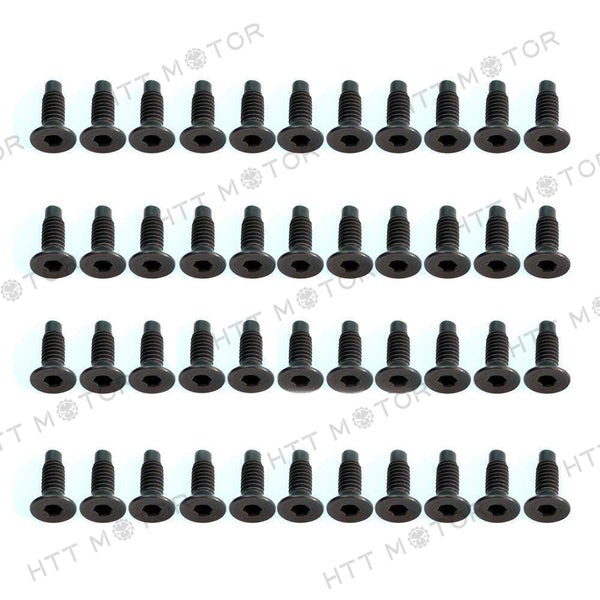 HTTMT 44 Each Jeep Wrangler 1976-2006 CJ / YJ / TJ Roll Bar Torx Bolt Kit Fasteners