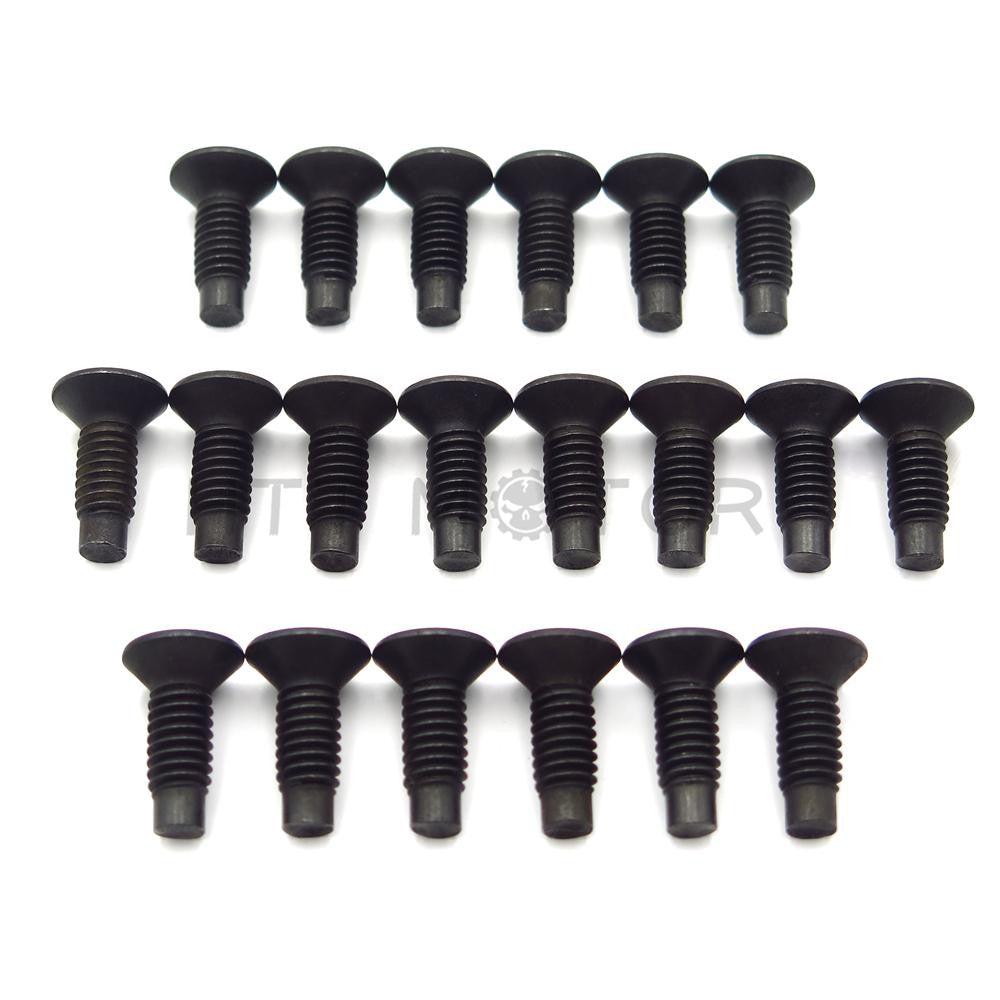 Torx Bolts For Jeep 20-Pack Jeep Hard Door Hinge Torx Bolts – Black Dacromet For CJ5 CJ7 YJ Wrangler & Scrambler Cj5 Doors - Foto 11