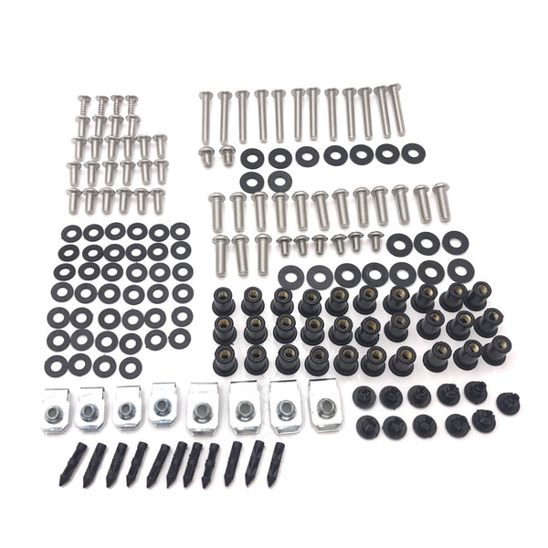 HTTMT- Complete Fairing Bolts Body Screws Kit for KAWASAKI Ninja ZX6R ZX-6R 2007-2008