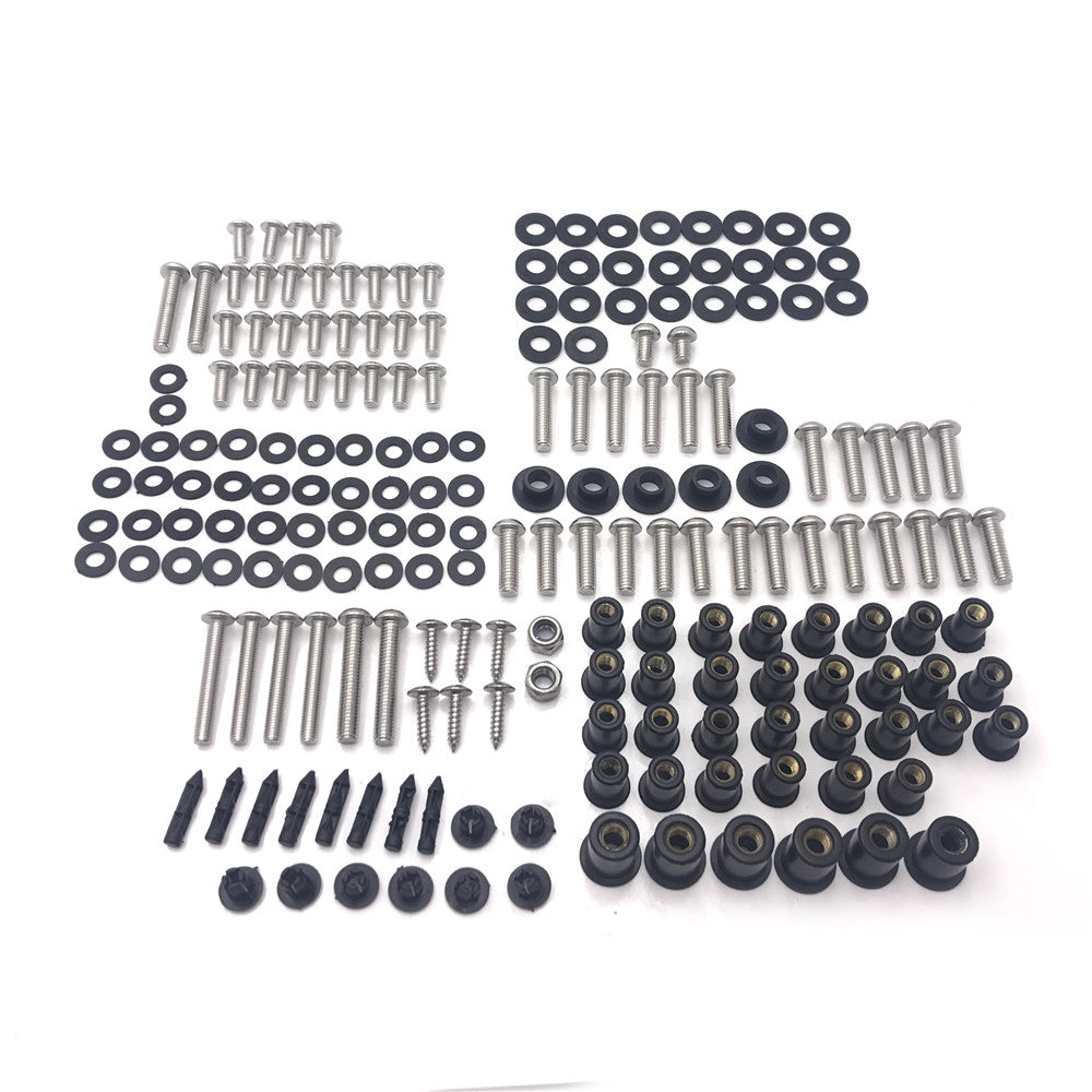 HTTMT- 179 PCs Fairing Bolt Kit Screws Bolts Stainless For Kawasaki ZX-14 2006-2011