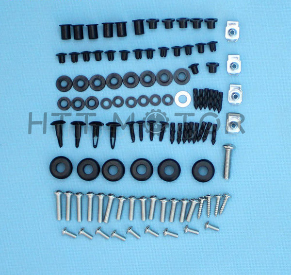 HTTMT- Custom Complete Fairing Bolt Kit Body Fasteners ClipFor Suzuki GSX-R1000 07-08