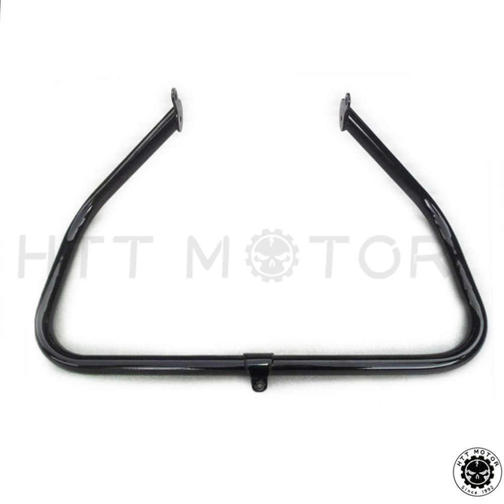 thumbnail image 2 of Black Aluminum Engine Guard Highway Crash Bar For Harley Touring 1997-2008 2 of 4