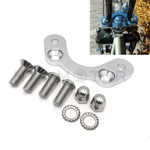 DNA SPRINGER TOP TREE GLIDE HANDLE BARS TO STANDARD HARLEY HANDLEBARS