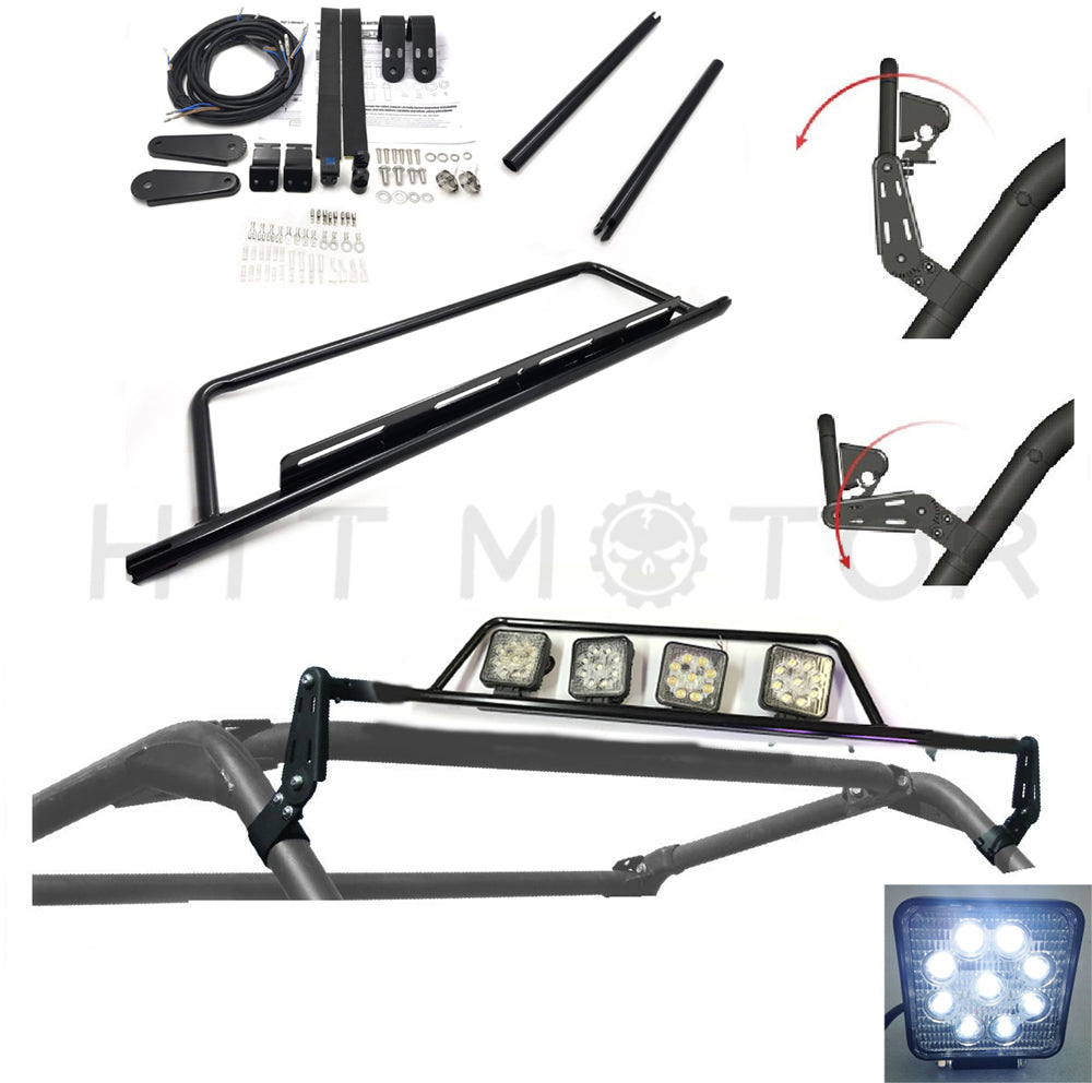 HTTMT- 27W LED Light Bar Universal 2" Can-Am Commander Maverick Kawasaki Teryx RTV