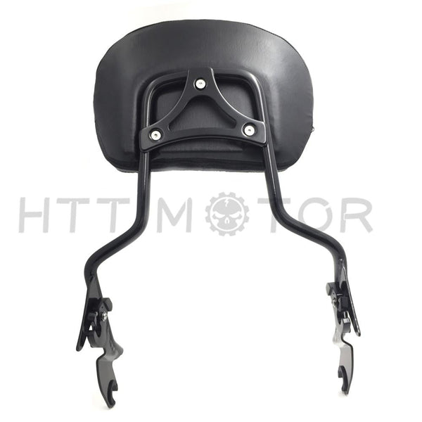 Black Backrest Sissy Bar For Harley Electra Glide Road King Ultra 2009-Up