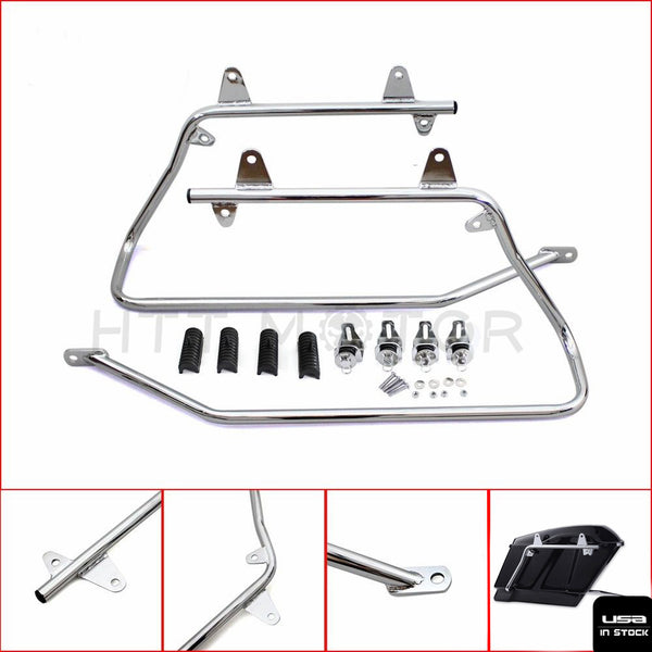 Saddlebag Conversion Bracket W/ Hardware Kit for Harley Davidson Softail 96-2013