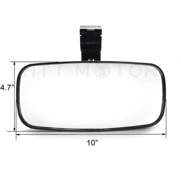 HTTMT- UTV Rear View Convex Mirror for Side POLARIS RZR XP 1000 900 800 RZR 1.75"