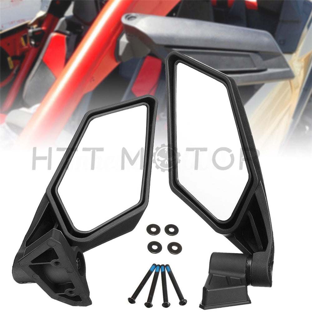 HTTMT- Racing Side Mirrors Set for UTV Off-road Can-Am Maverick X3 2017 2018
