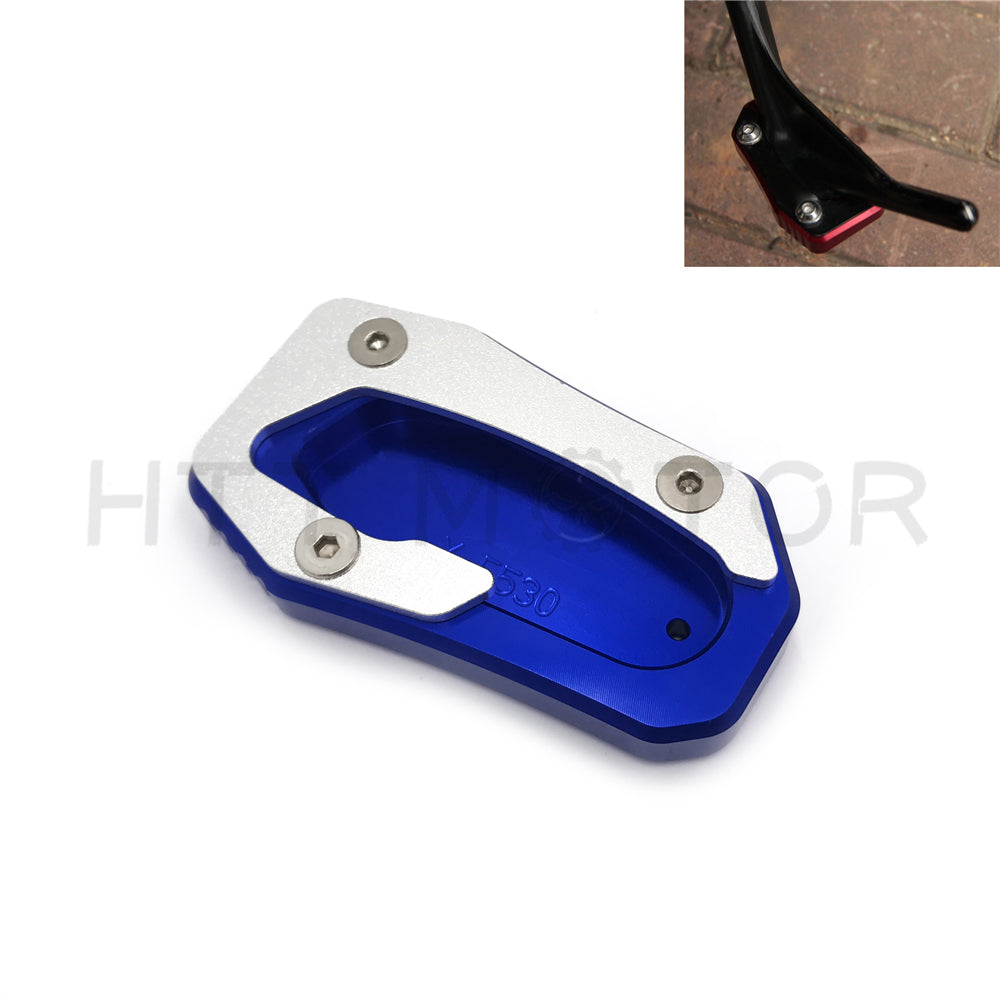 Kickstand Side Stand Extension Plate For Yamaha T MAX 530 SX/DX 2017 2018 BLUE