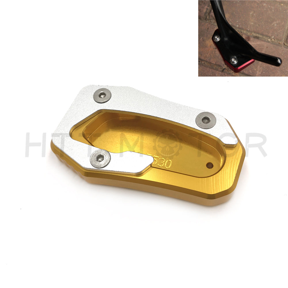 Kickstand Side Stand Extension Plate For Yamaha T MAX 530 SX/DX 2017 2018 GOLD